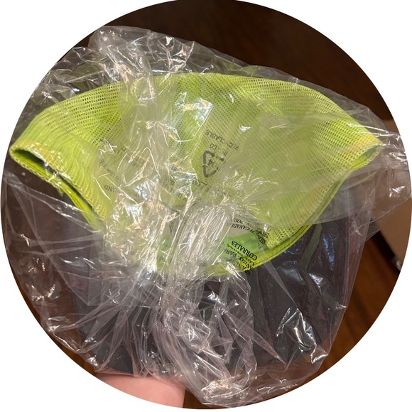 FREE GIFT W/PURCHASE OF $10+! Men’s Trucker Hat Charcoal with Neon Green Mesh - Picture 3 of 6